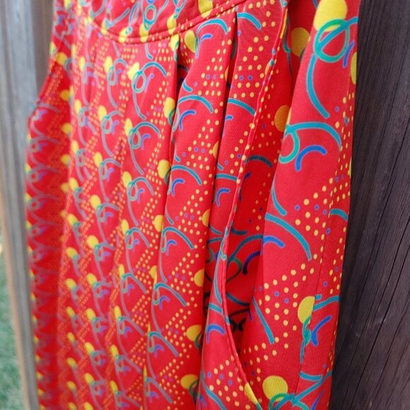 RARE 1988 VINTAGE XV Calgary Olympic Winter Games Blouse + Skirt Set CAMBRIDGE - Picture 8 of 10